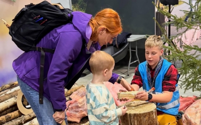 Speideraktivitet på Barnas Camp Villmark