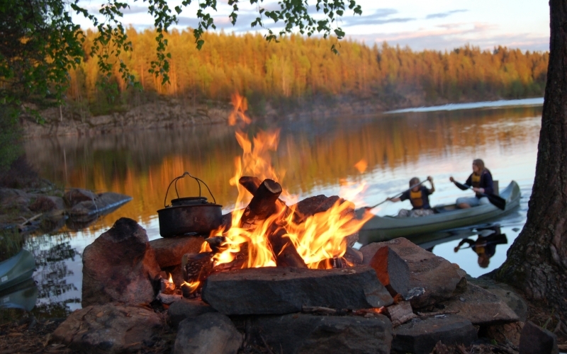Natt i naturen med Mjøndalen MSK speidergruppe