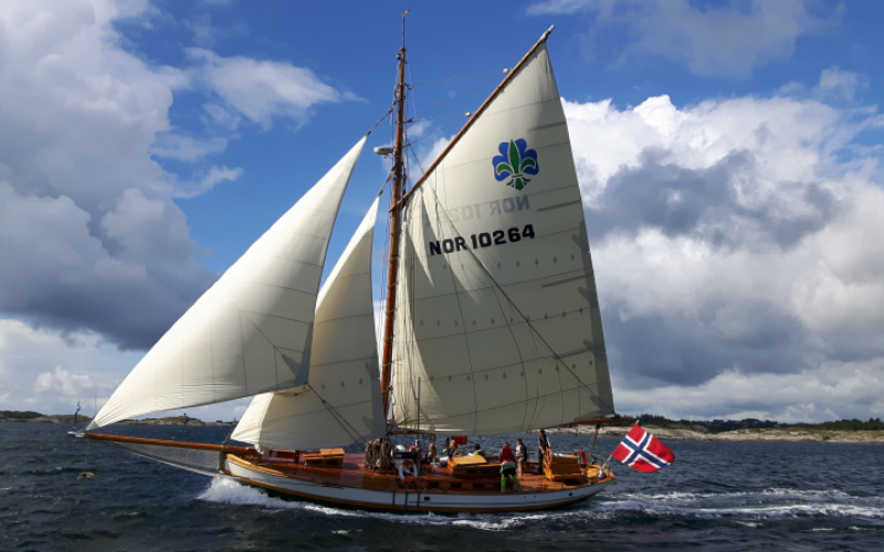 Norges speiderforbunds skute Havbraatt