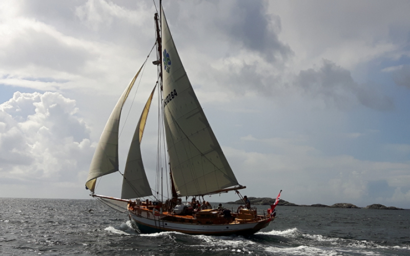 Norges speiderforbunds seilskute Havbraatt