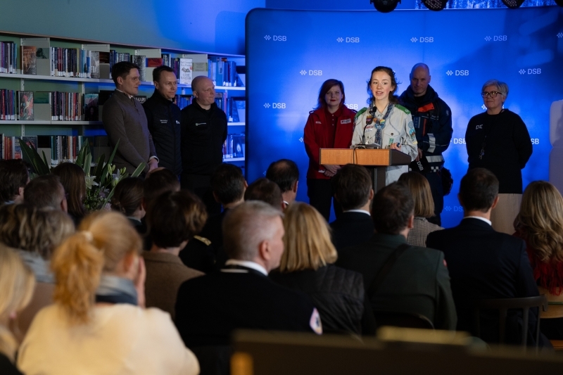 Ragnhild Thielemann taler til kongen